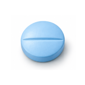 Very light blue circular Breathe Right | Nasal Strips