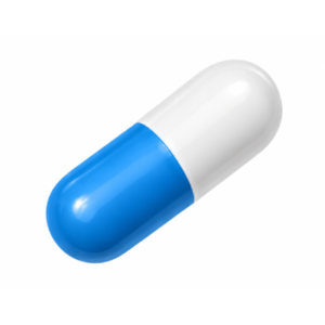White and blue capsule Augmentin | Amoxicillin-Clavulanate Tablets